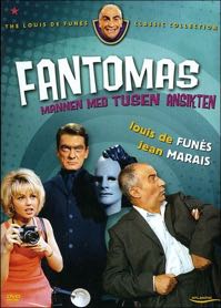 Cover: Funes, Louis de: Fantômas (Mannen med tusen ansikten)